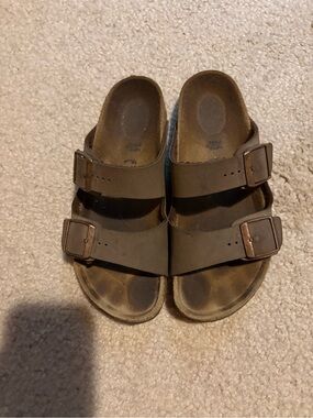 Birkenstock Kids Brown Double-Buckle Sandal - Comfortable Slip-On